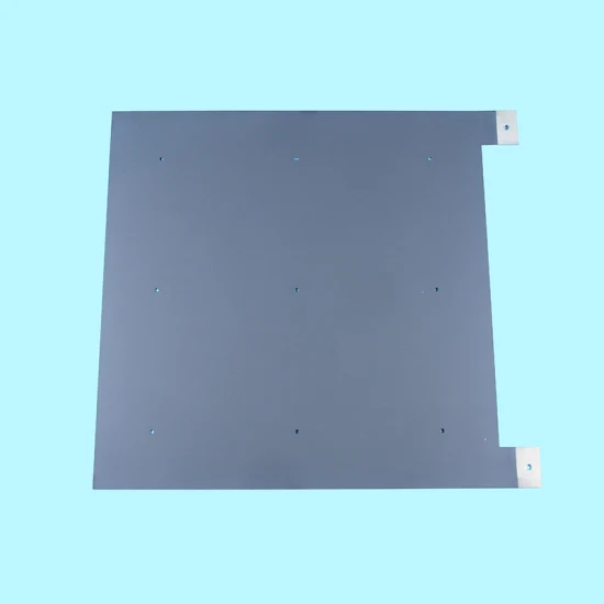 Sewage Treatment Equipment Parts Titanium Plate with Titanium Black Coating